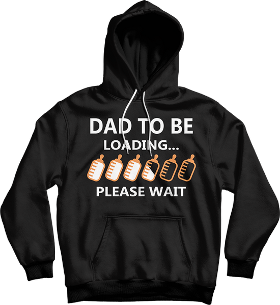 Dad To Be Loading Funny New Dad Gift Unisex Hooded Sweatshirt - Bunnyx