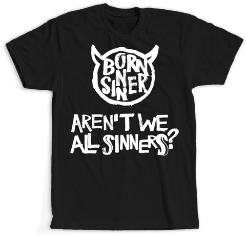 J Cole Born Sinner Aren't We All Sinners T Shirt